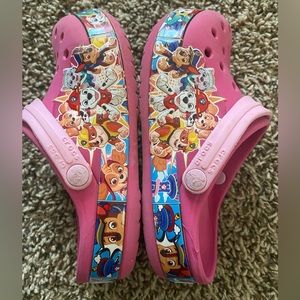 Paw Patrol Crocs ( size 12)